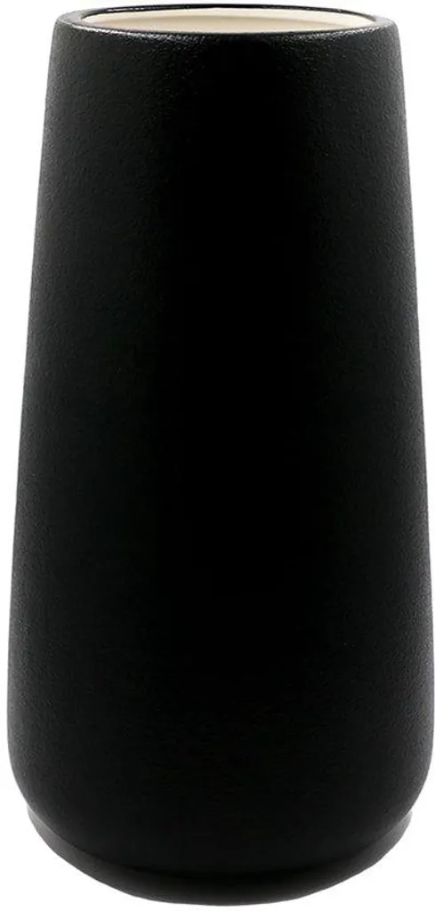 Vase en céramique moderne 25 cm coloris rose - Finition mate chic