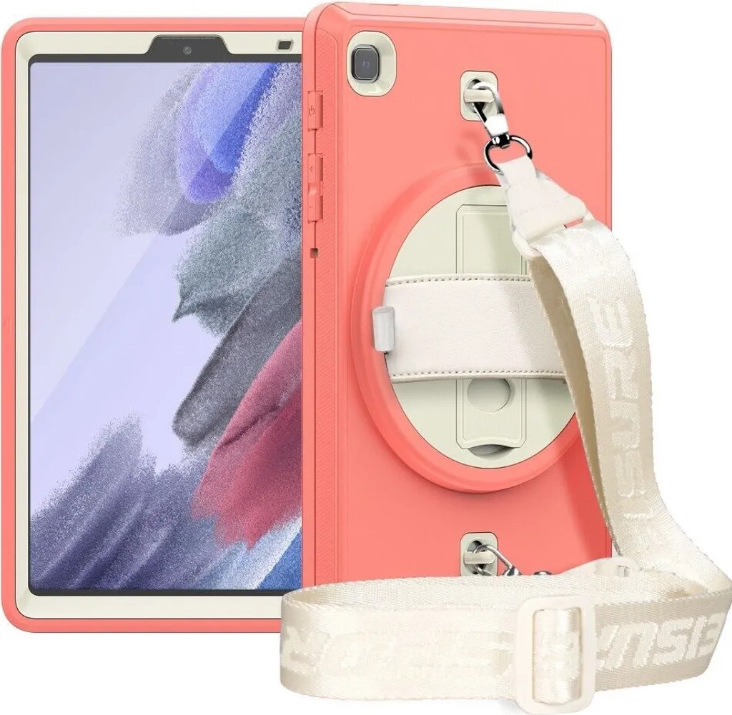 Cover Rosa Samsung Tab A7 10.4 per Bambini | Tracolla e Antiurto