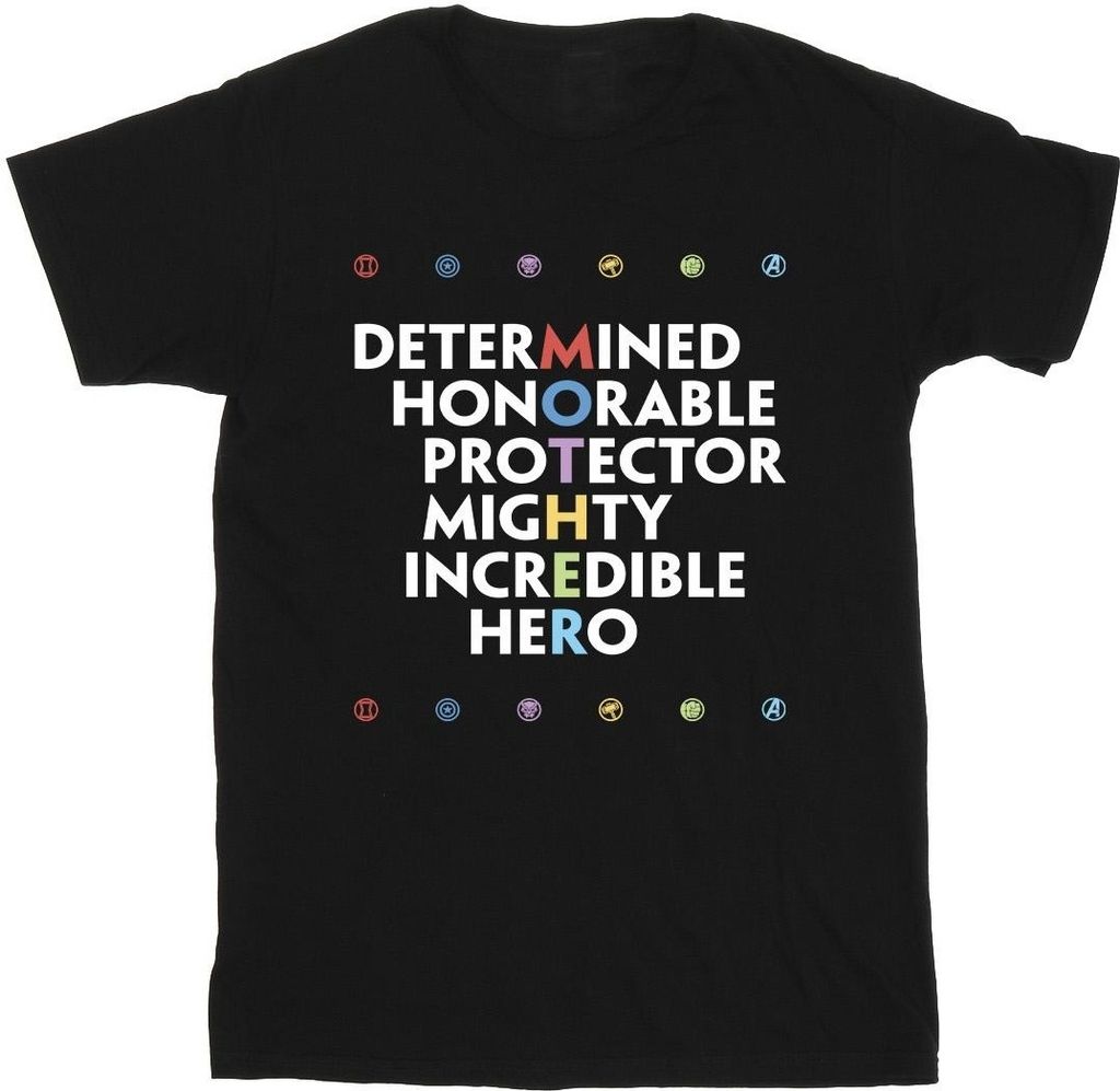 Marvel - "Avengers Mother" T-Shirt für Herren BI6622 (S) (Schwarz)