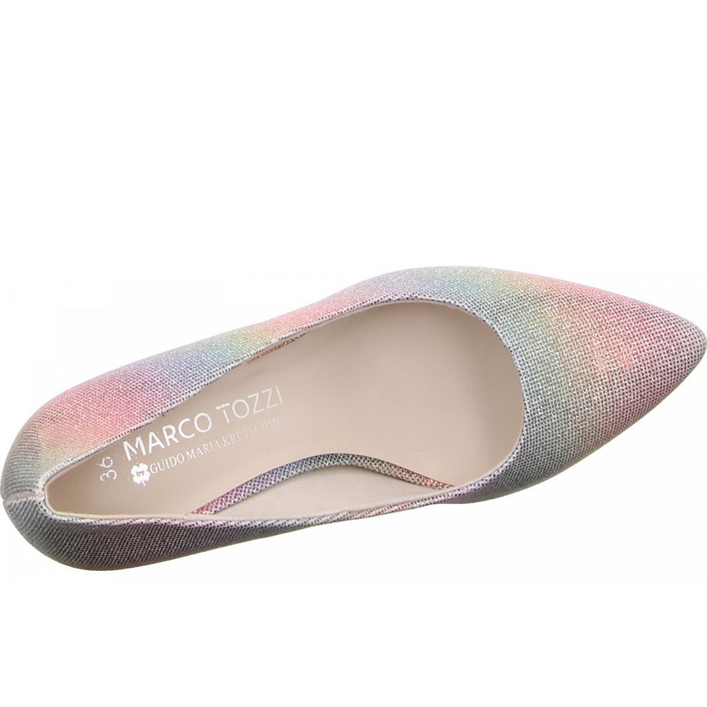 MARCO TOZZI Damen Pumps by GMK Lack Metallic geschwungener Produktbild 9