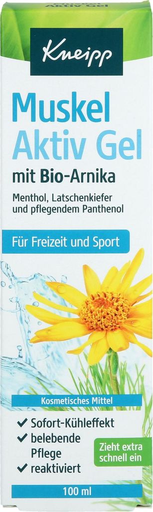 Kneipp Muscle Active Gel 100 ml Zdjęcie produktu 