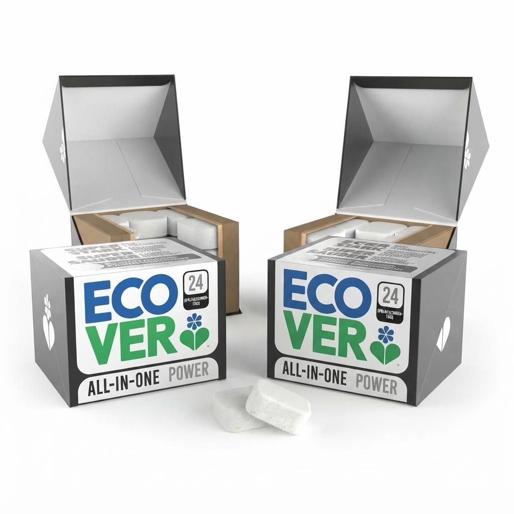 2er Pack -Ecover All-in-One Zero % Geschirrspültabs (2x24 Produktbild 