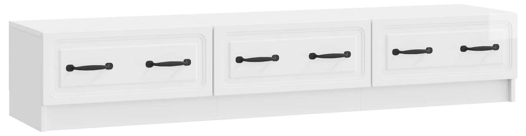 "2026 Moderne"TV-schrank( 1PC) - moderne Fernsehschrank - Medienmöbel - Hochglanz Weiß 147x34,5x27cm Holzwerkstoff - TV-Schränke Schlussverkauf5...