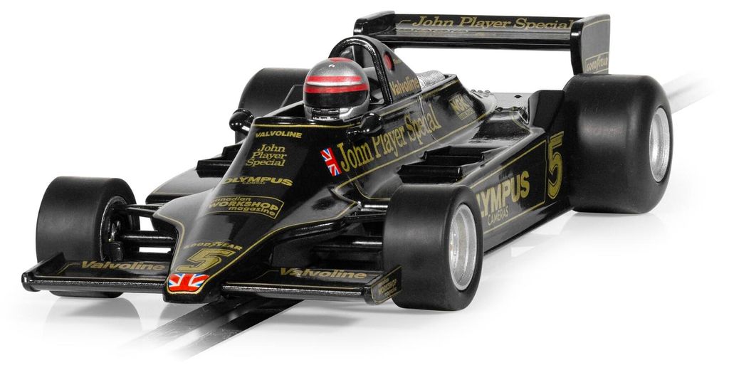 Scalextric C4494 1:32 Lotus 79#5 Andretti W.C. 1978 HD - Slotcar, Rennbahn, Auto für Rennbahn, Rennbahnauto, Kinderspielzeug, Zubehör für Rennba...
