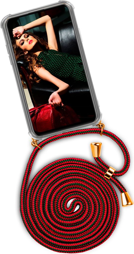 TWIST-Case + TWIST-Cord für Huawei P40 Lite, Farbe:Ciao Bella (Gold)