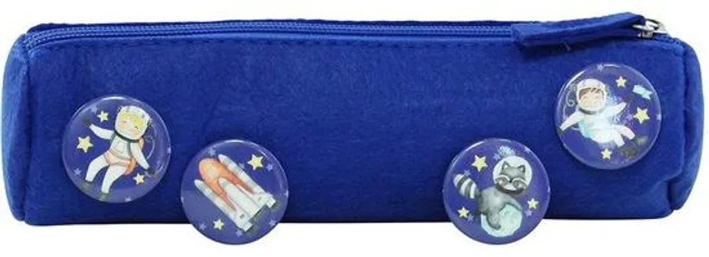 Trousse Scolaire Bleue avec Motif Astronaute Papieren draken N°5 Enfant
