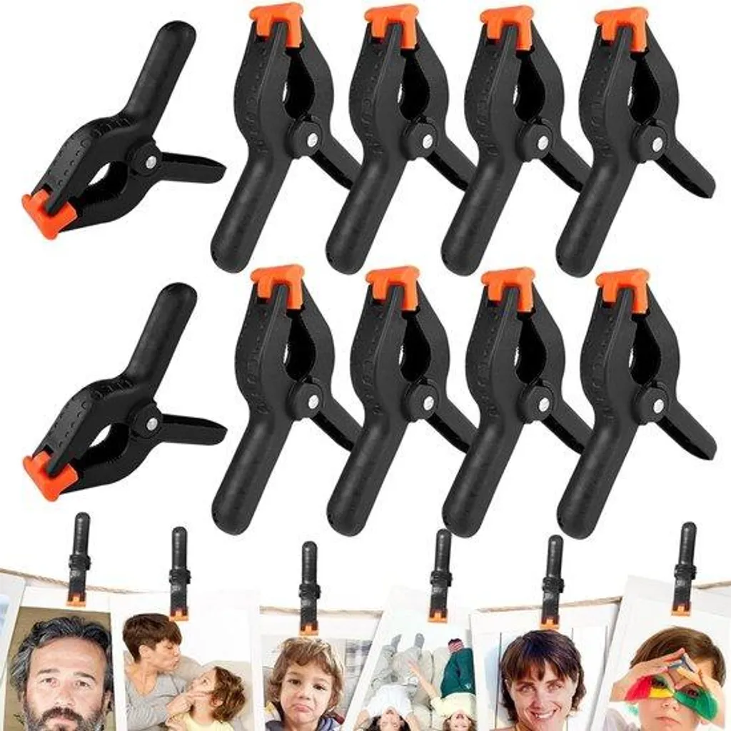 Pinces de serrage anti-dérapantes pour fixation stable sans traces