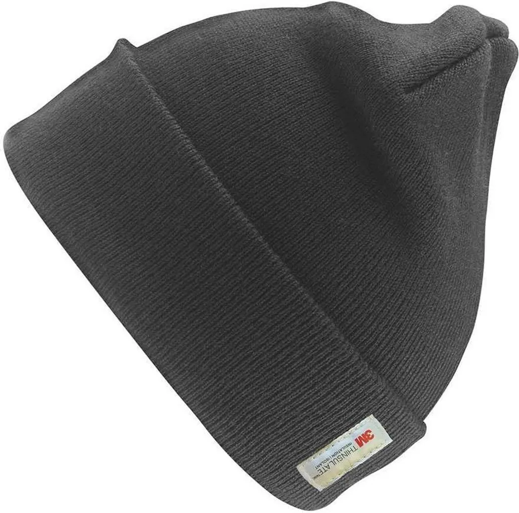 Result Winter Essentials - Cappello da sci "Woolly" Thinsulate PC6392 (taglia unica) (carbone)