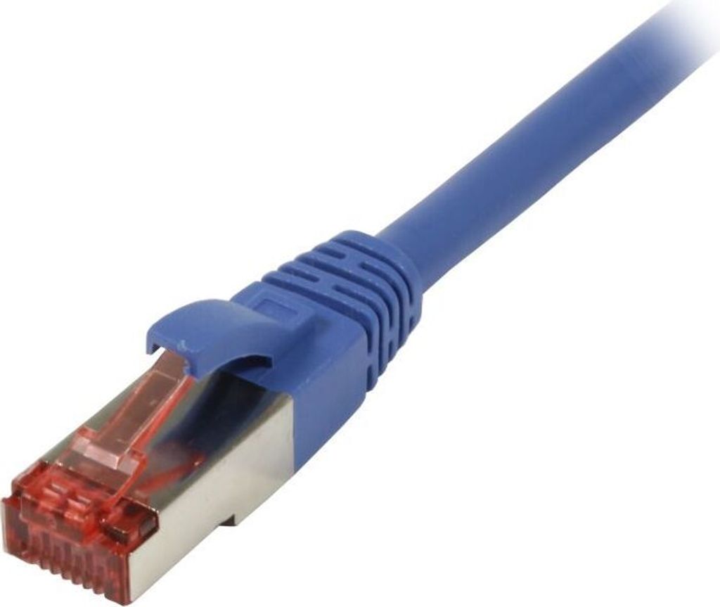 ALLNET Patchkabel RJ45, CAT6 250Mhz, 0.5m blau, S-STP(S/FTP),TPE(Superflex), Synergy 21 (S216945)