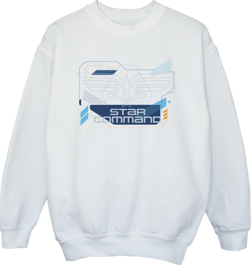 Disney - "Lightyear Star Commands" Sweatshirt für Mädchen BI25093 (128) (Weiß)