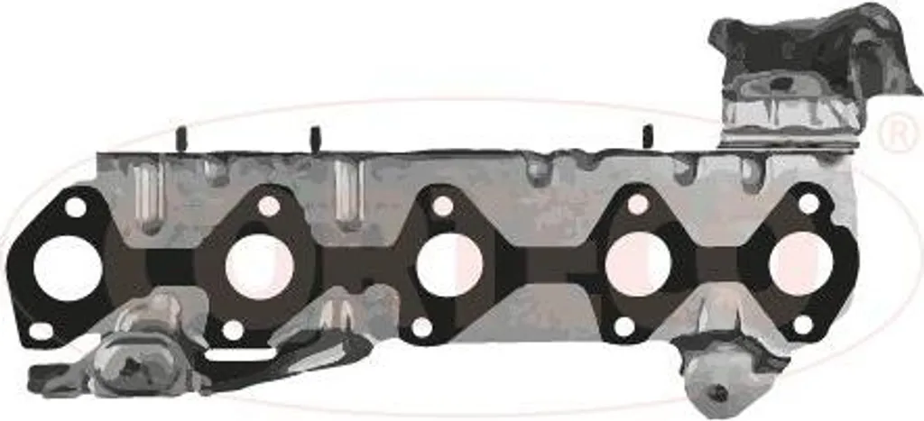 Stopper Fuite Échappement avec le Joint CORTECO 0349N9 pour Peugeot 308