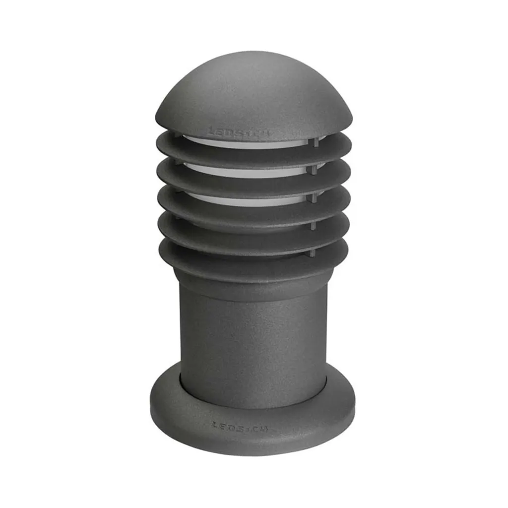 Lampe LED Grid 300mm en aluminium Gris Urbain résistante et design