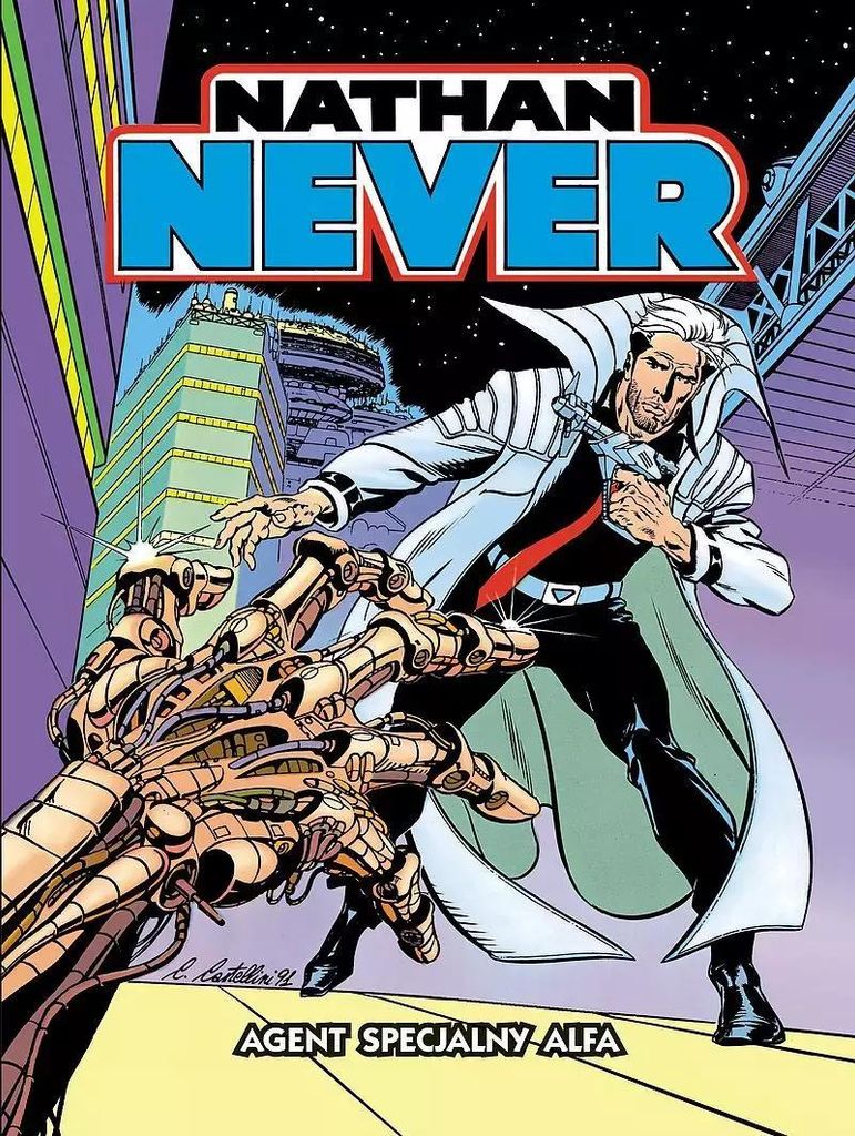 Nathan Never Agent Specjalny Alfa - Antonio Serra (Comics für Erwachsene auf Polnisch)