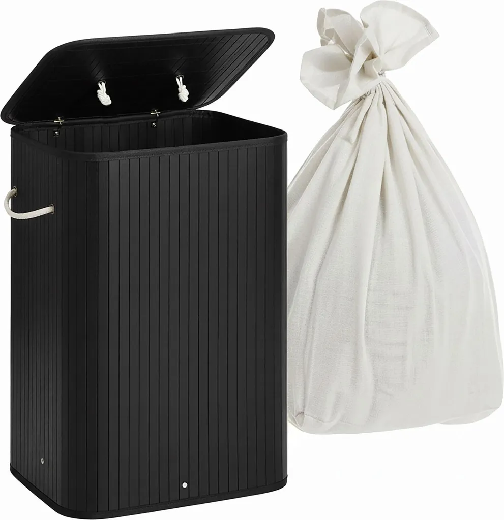 1pc 100l panier à linge pliable roues couvercle panier à - Switzerland