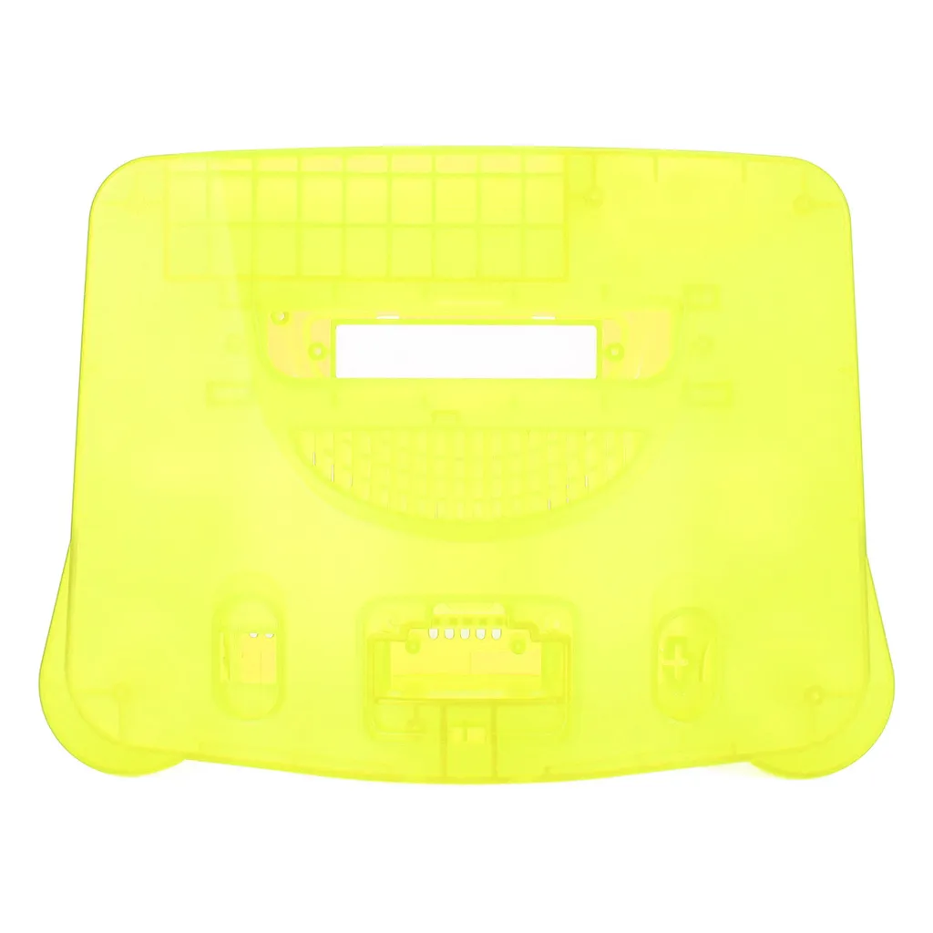 Coque de remplacement translucide pour console de jeu rétro N64 - Gris - 2