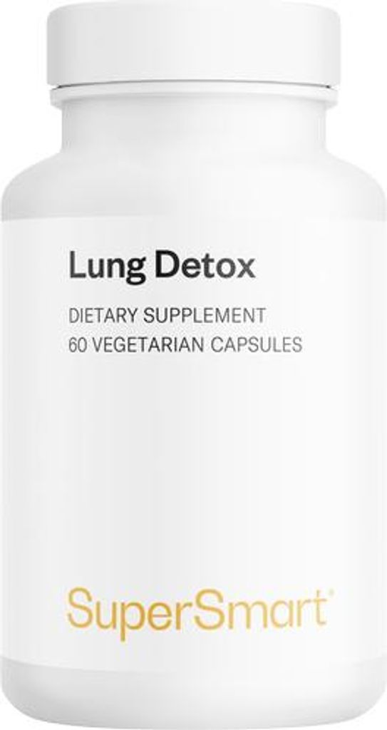 SuperSmart Lung Detox Dietary Supplement - 60 Gél. Vég. Image du produit 