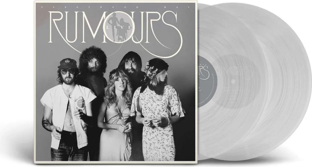 Double Vinyle Rock Fleetwood Mac Rumours Live 1977 Transparent - 2