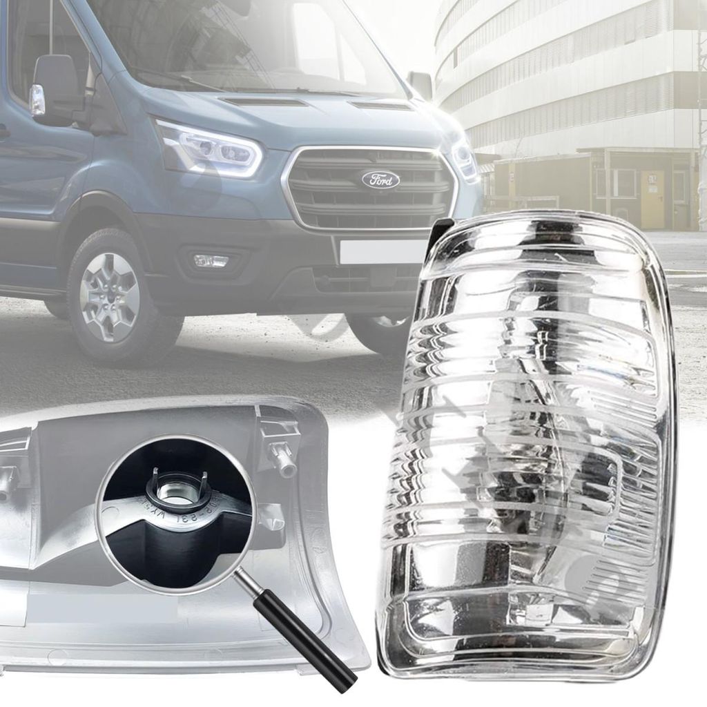 Spiegelblinker für Ford Transit 2013-2019 rechts, mit Clips BK3113B382AA
