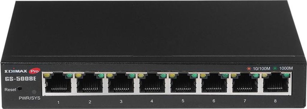 Edimax GS-5008E EDIMAX Switch 8x GE GS-5008E Web Smart Obrázok produktu 