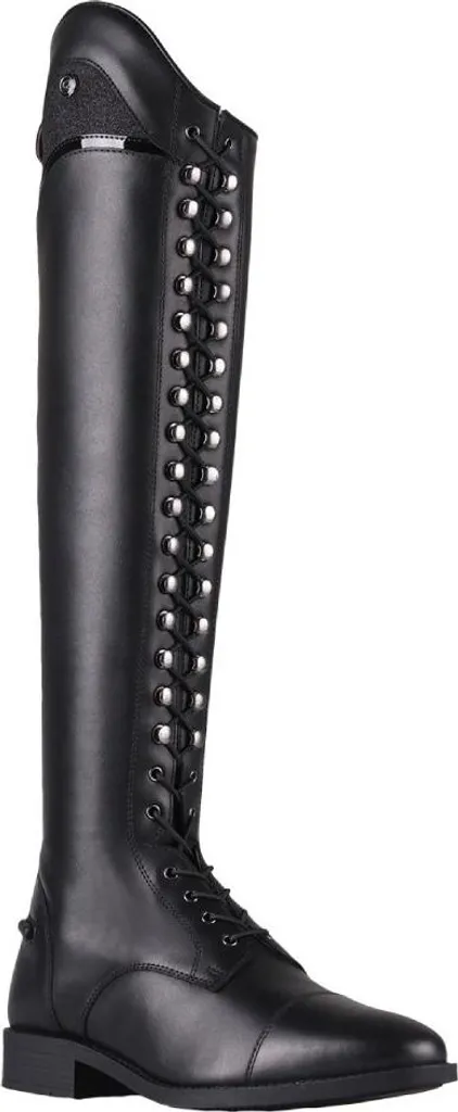 Bottes d'équitation avec top pailleté QHP Hailey Junior tige haute