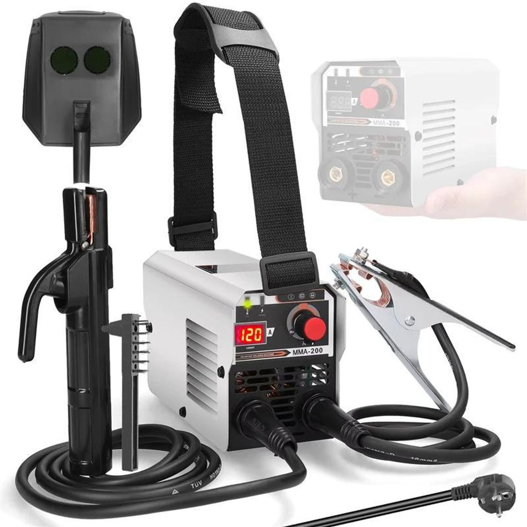 Saldatrice MMA-200 - Saldatrice inverter elettrica MMA - Immagine del prodotto 