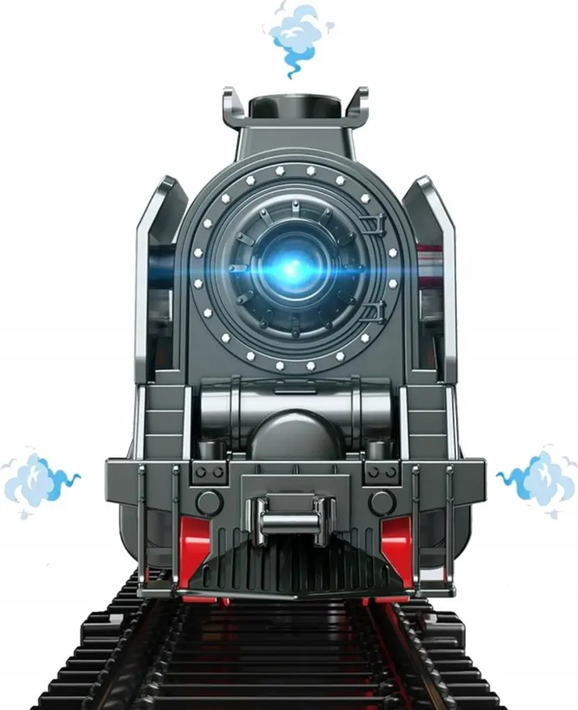 Circuit de Train Électrique avec Locomotive à Vapeur Classique 601A - 3