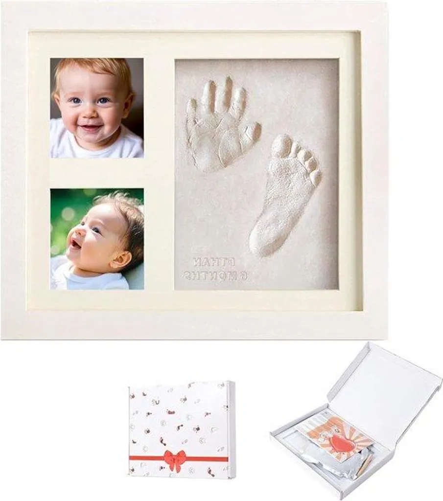 Album souvenir de bébé avec 3 feuilles blanches - Format A4 rigide