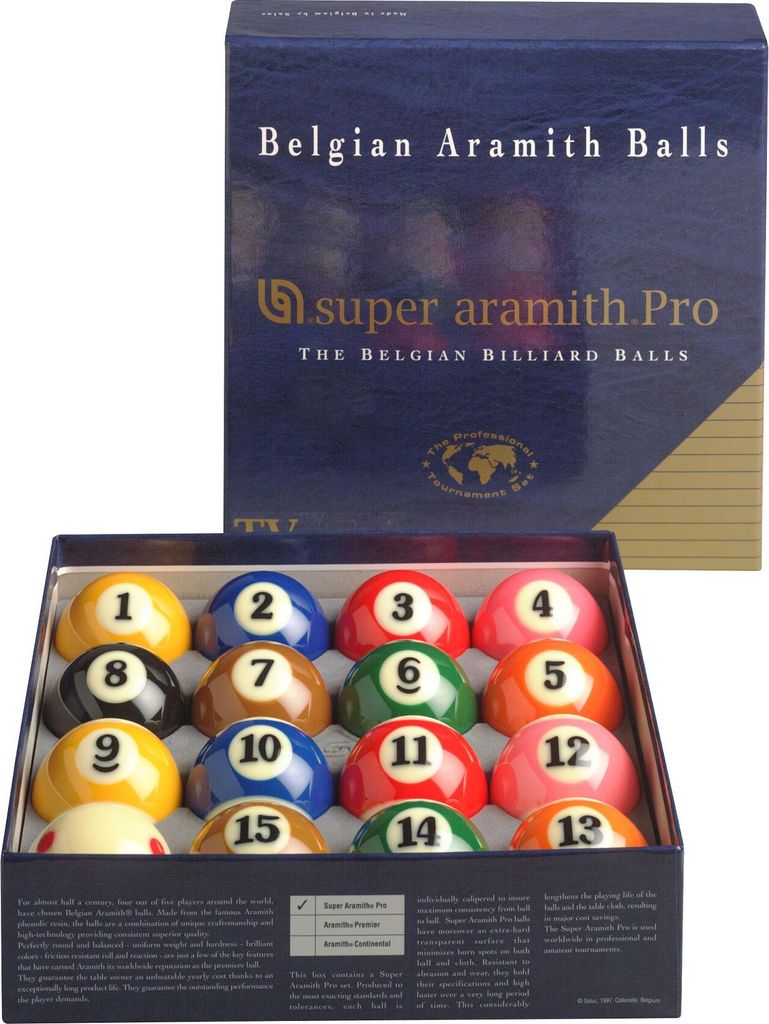 Aramith Billardkugeln "Pro-Cup TV"