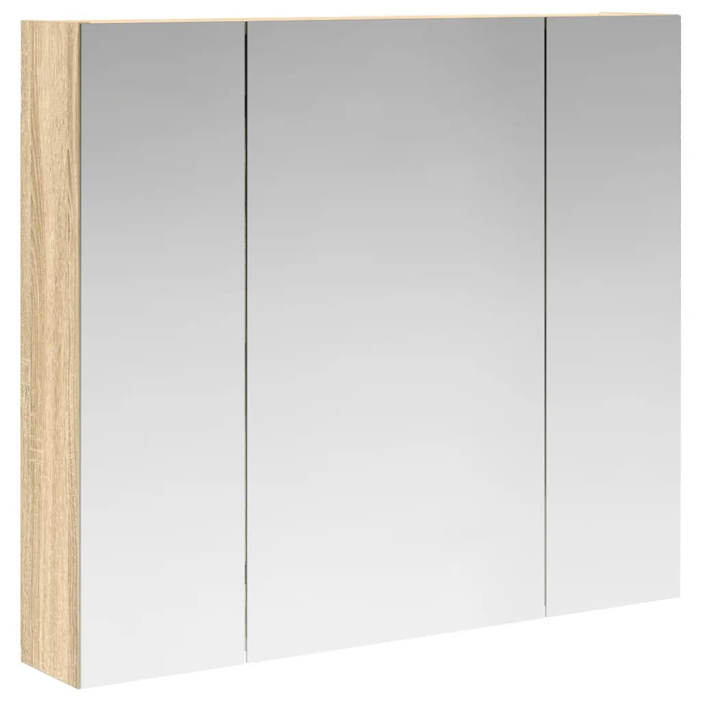Armoire de salle de bain miroir murale 80 cm pour optimiser votre espace