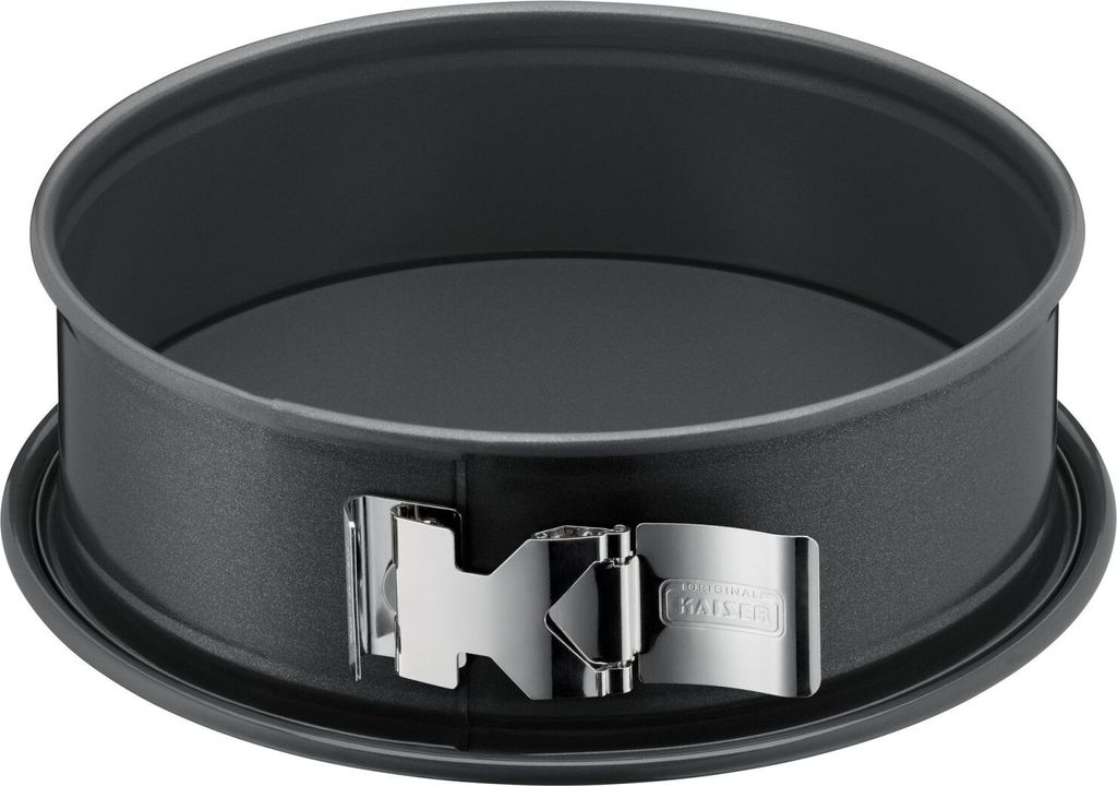 KAISER Moule à charnière La Forme Plus 8,5cm Ø26cm noir Image du produit 