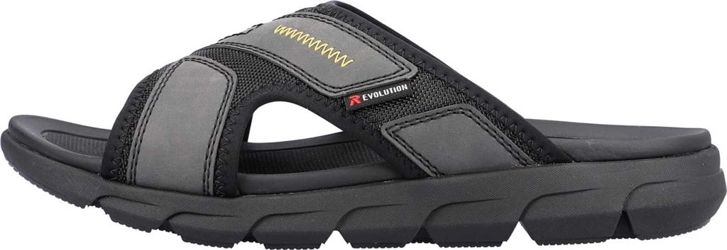 Rieker Pantoletten 20804 Herren 31353538393736 Schwarz 42 EU