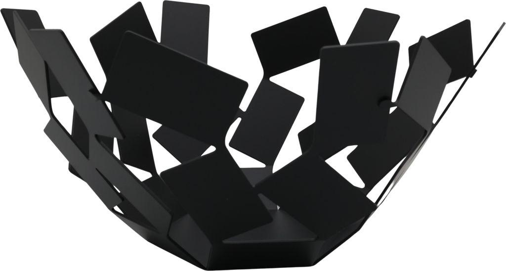 Alessi La Stanza dello Scirocco Obstschale schwarz Produktbild 