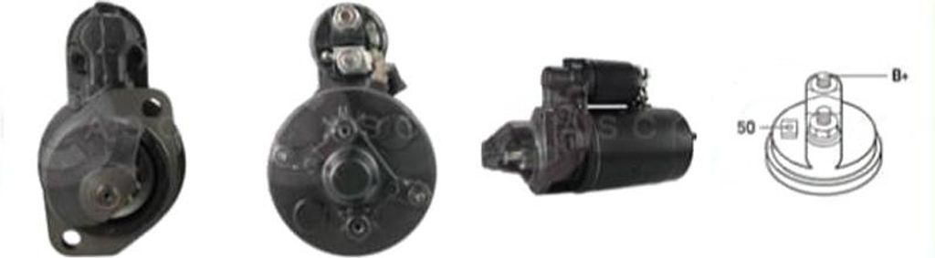 CASCO CST10154AS Starter Anlasser 2,40kW für MASERATI Indy Coupe 12V