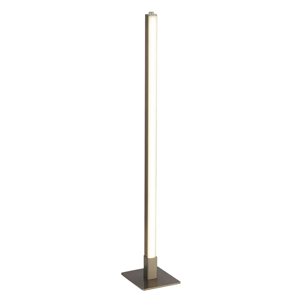 Lampe à Poser LED TRIBECA Nickel Mat avec Changement Couleur de Lumière