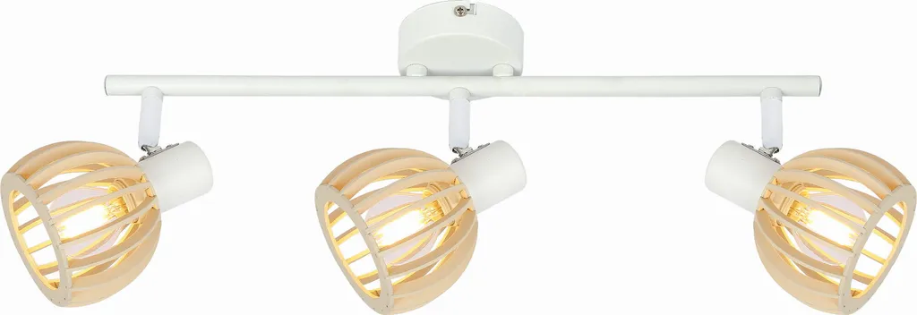 Plafonnier ATARRI 93-68095 blanc en métal résistant éclairage intérieur