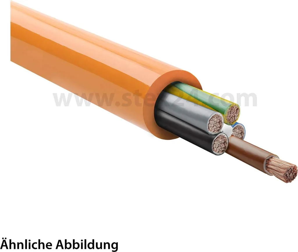 Cavo HELU H07BQ-F 5G4mm²: Il Cavo PUR Arancione per Cantieri e Officine