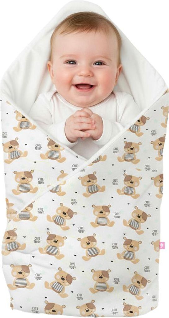 75x75cm Babytragetuch - Teddybär
