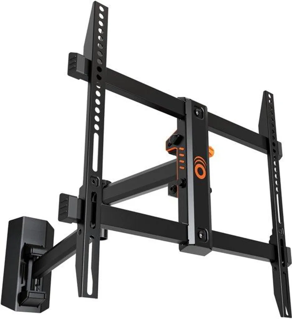 Support mural TV 58 pouces orientable inclinable avec kit câble inclus