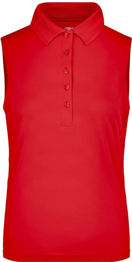 Funktionelles Polo für Freizeit und Sport red, Gr. L
