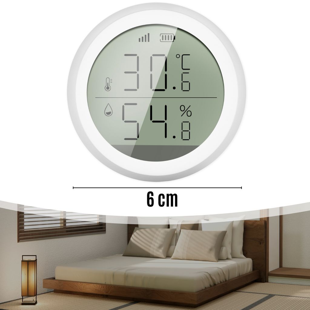 ZigBee senzor teploty a vlhkosti TUYA LCD Obrázek produktu 7