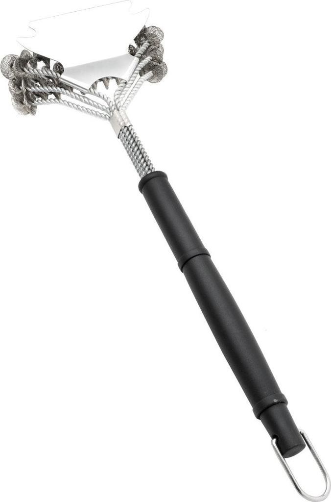 Primaster Grillbürste mit Kunststoffgriff Edelstahl 44 cm