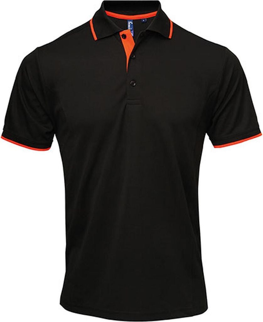 Premier Workwear PR618 | Herren  Contrast Coolchecker Polo Produktbild 