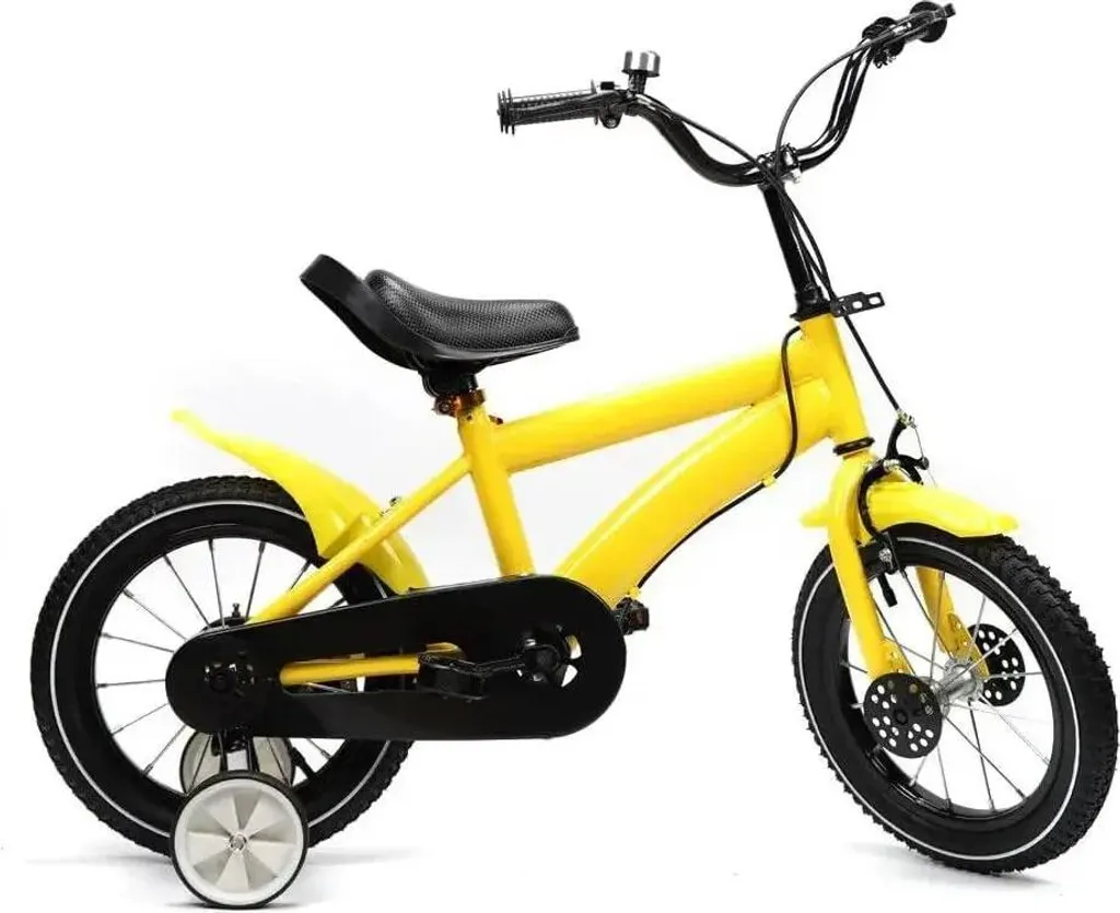 VTT enfant carbone suspendu unisexe avec roues 35cm et freins à disque