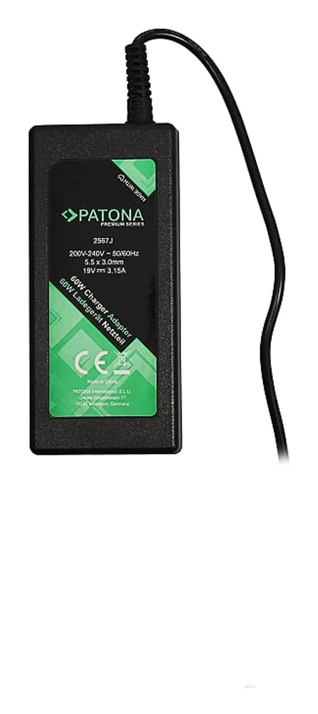 Ridai vita al tuo Samsung GT con l'Alimentatore PATONA 19V 60W