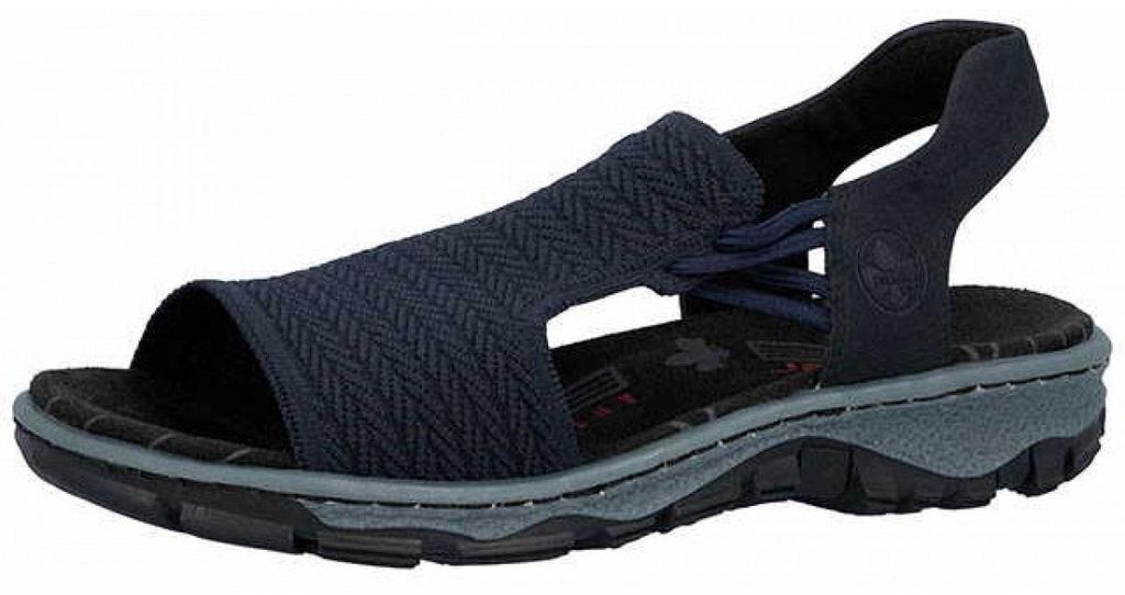 Rieker Sandale blau in Gr. 40