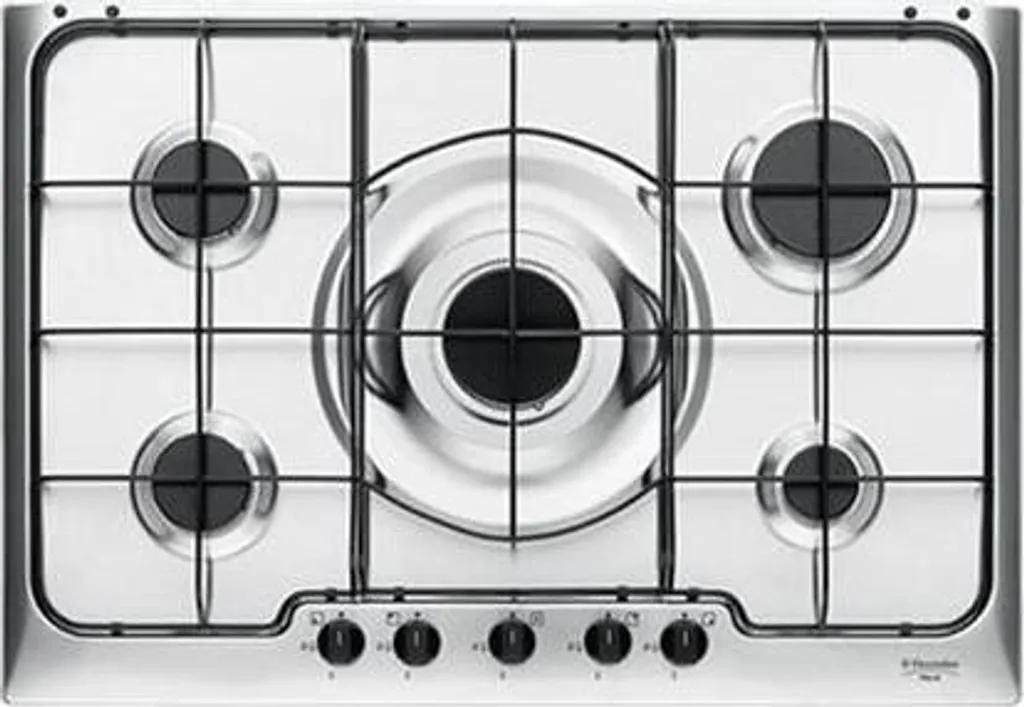 Electrolux PX750V Table de cuisson gaz 5 brûleurs inox encastrable 75cm