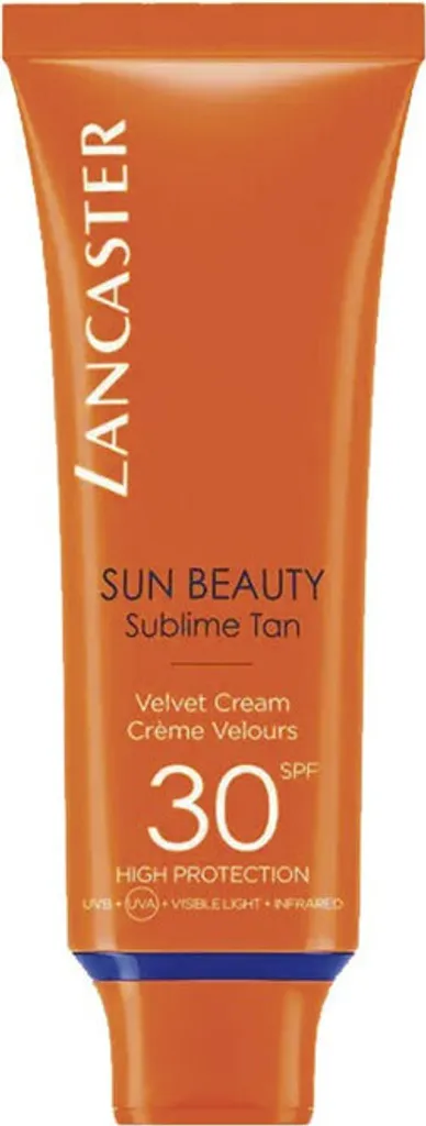 Soin Solaire SPF30 Lancaster Sun Beauty Texture Velours et Anti-Âge
