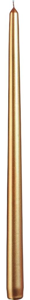 Spitzkerzen Gold 400 x Ø 22 mm, 10 Stück