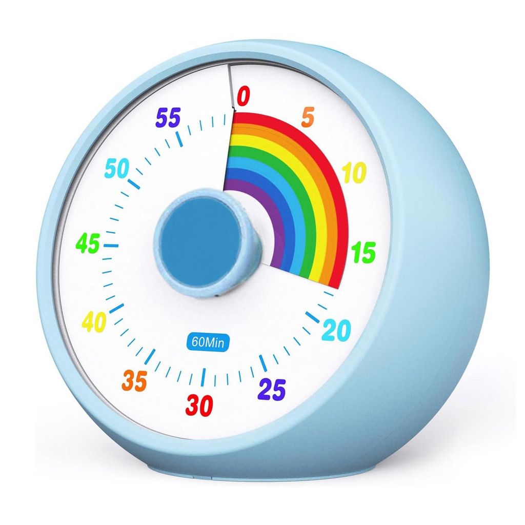 OKWISH Visueller Timer für Kinder, 60-Minuten Countdown für Produktbild 