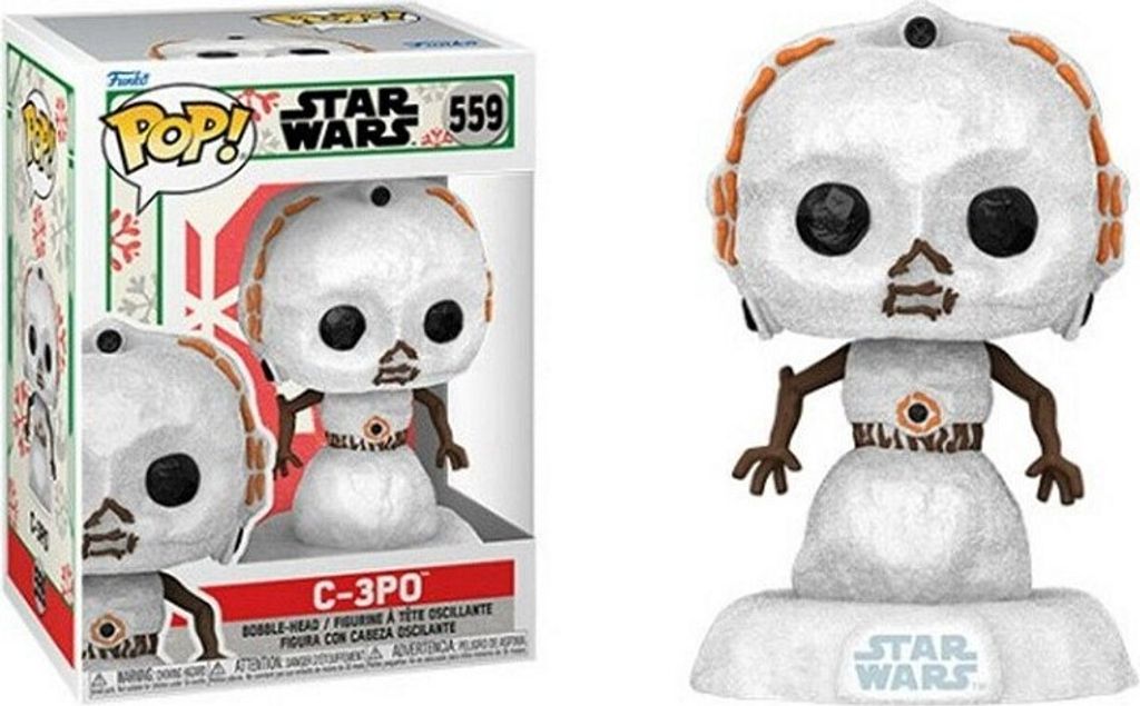 Funko POP! Star Wars Holiday C-3PO Snowman 559 figúrka Obrázok produktu 